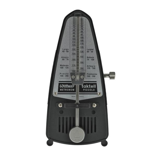 Wittner Metronom Taktell Piccolo mechanisch Schwarz