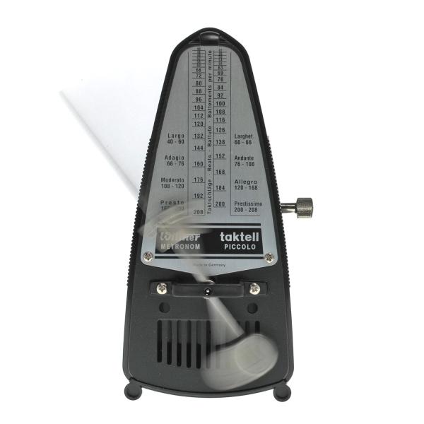 Wittner Metronom Taktell Piccolo mechanisch Schwarz