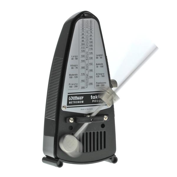 Wittner Metronom 836 Taktell Piccolo Schwarz mit personalisierter Gravur