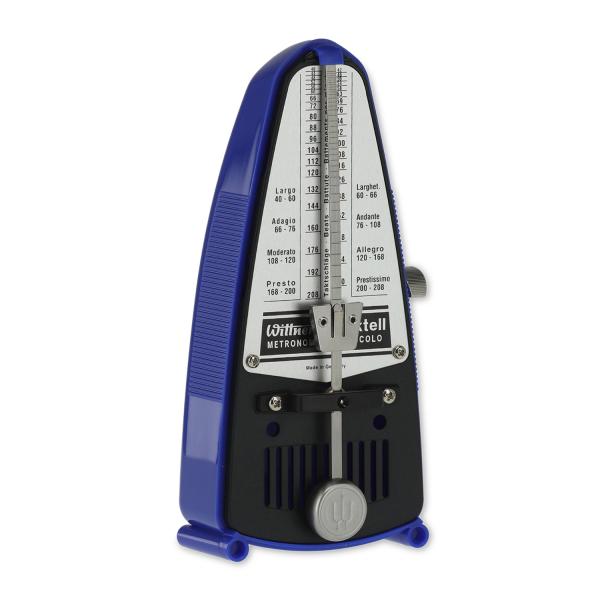 Wittner Metronom Taktell Piccolo mechanisch Blau