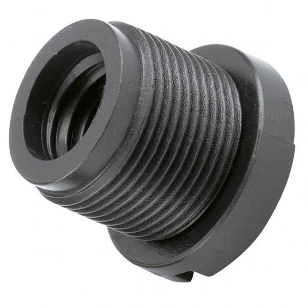 K&M 850-45-217-55 Reduziergewinde 3/8 zu 5/8 Schwarz