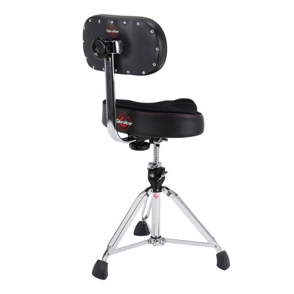 Gibraltar 9608MB Schlagzeughocker mit Lehne und Sticks