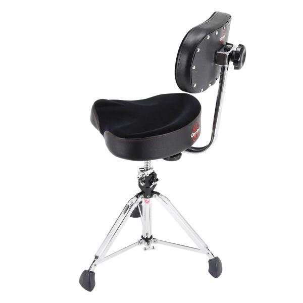 Gibraltar 9608MB Schlagzeughocker mit Lehne und Sticks
