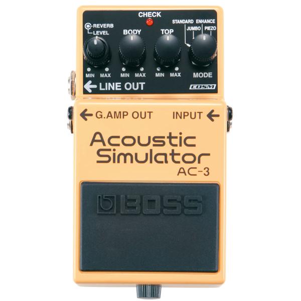 Boss AC-3 Acoustic Simulator Effektgerät mit Kabel