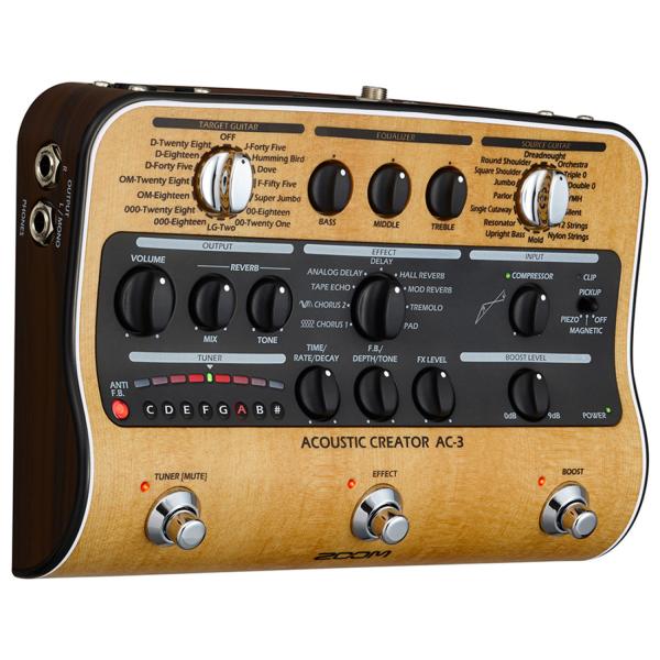 Zoom AC-3 Effektgerät mit Kopfhörer