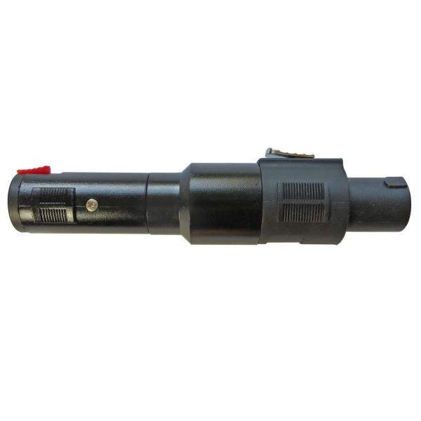 keepdrum ADA037 Speakon-Adapter 6,35mm Klinke-Buchse zu Speakon Stecker