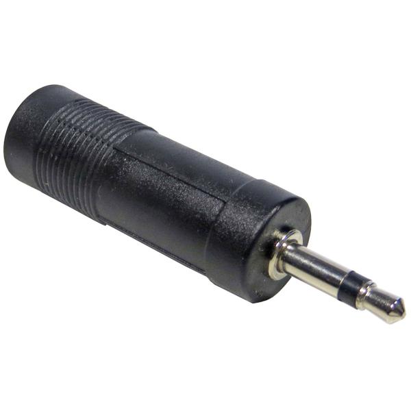 keepdrum ADA072 Adapter MONO 6,35mm Buchse zu 3,5mm Stecker 2 STÜCK
