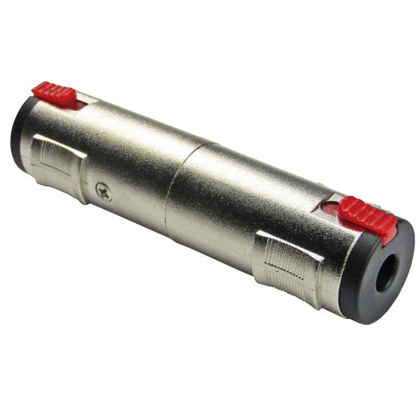 keepdrum ADA079 Adapter Klinken-Kupplung 6,35mm Buchse auf Buchse