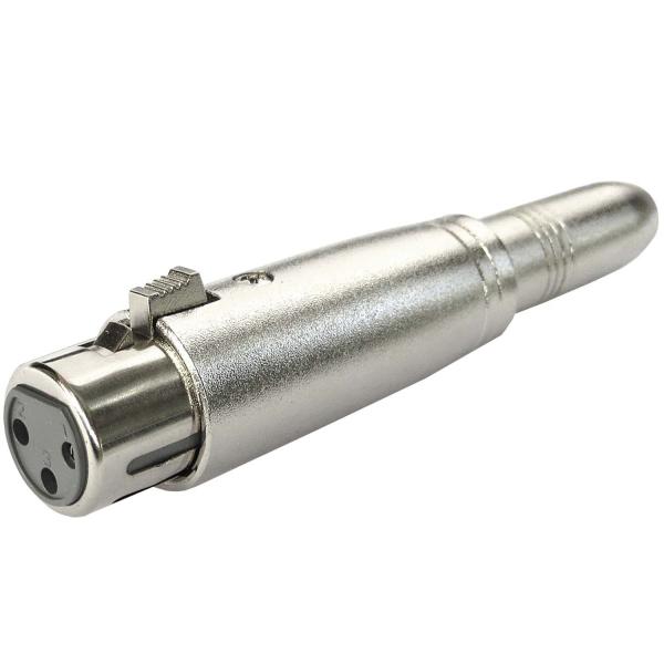 keepdrum Adapter Set XLR-F XLR-M XLR-F 6,3mm Buchse XLR-F 6,3mm