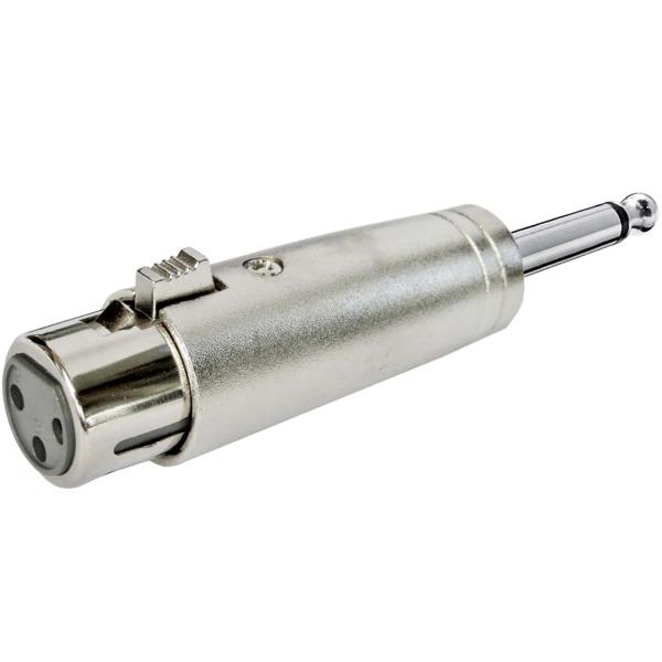 keepdrum Adapter Set XLR-F XLR-M XLR-F 6,3mm Buchse XLR-F 6,3mm