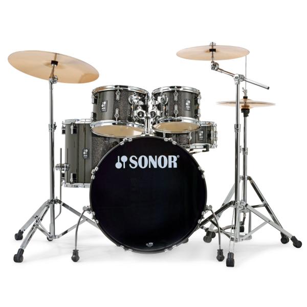 Sonor Schlagzeug AQX Stage Set BMS mit Zubehör