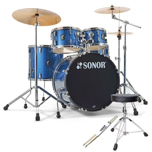 Sonor Schlagzeug AQX Stage Set BOS  mit Zubehör