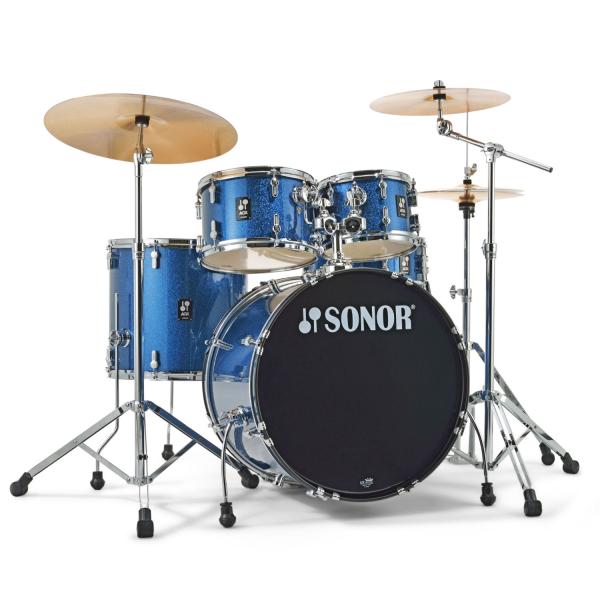 Sonor Schlagzeug AQX Stage Set BOS mit Zubehör