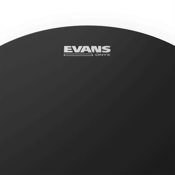 Evans B14ONX2 Onyx Pitch Black Tom Fell Zweilagig 14
