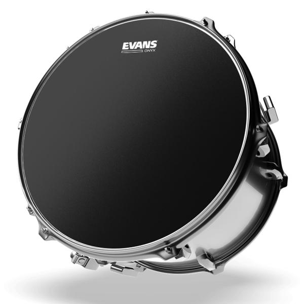 Evans B14ONX2 Onyx Pitch Black Tom Fell Zweilagig 14