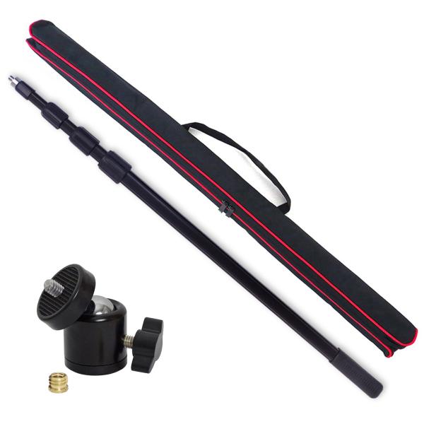 keepdrum Tonangel 3m mit Kugelgelenk-Adapter