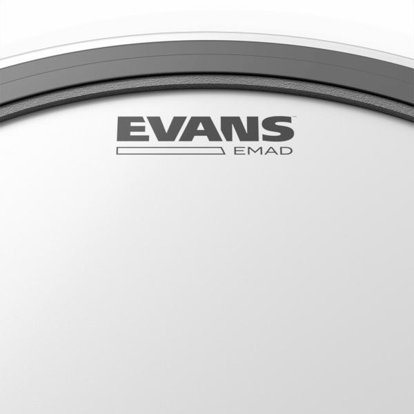 Evans BD24EMADCW 24 Bassdrum Fell White Coated