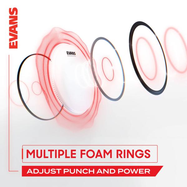 Evans BD20EMADONX Bassdrumfell schwarz 20