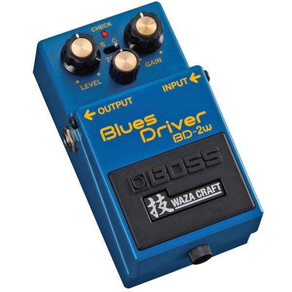 Boss BD-2W Blues Driver Waza Craft mit Netzteil