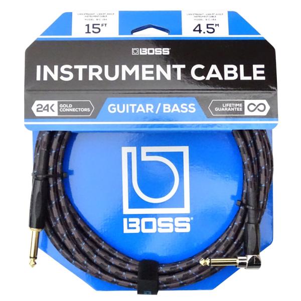 Boss BIC-15A Instrumentenkabel 4,5m winkel-gerade