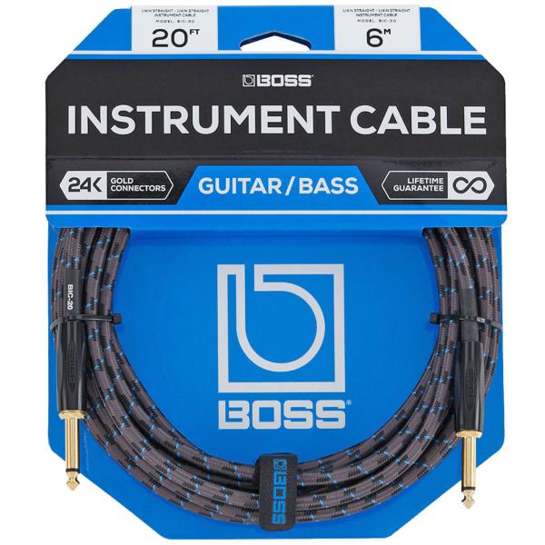 Boss BIC-20 Instrumentenkabel Klinke 6m