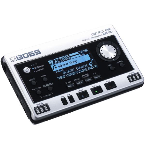 Boss BR-80 Mehrspur Recorder mit Kopfhörer