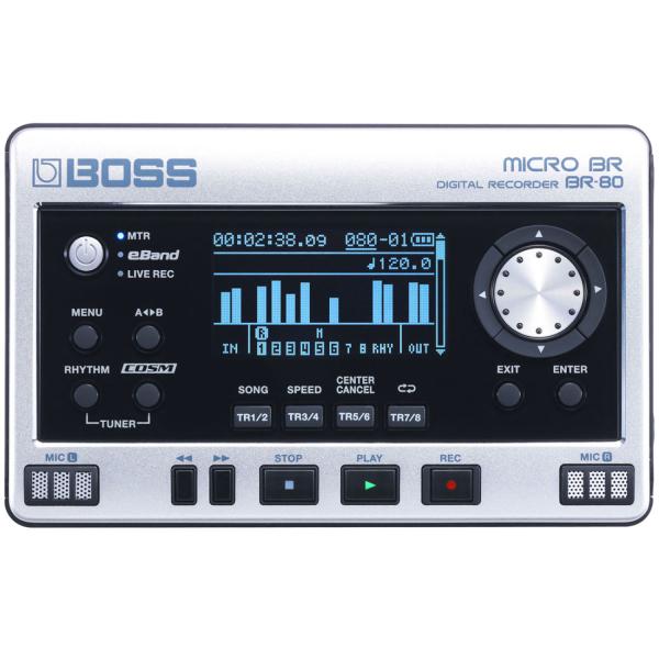 Boss BR-80 Mehrspur Recorder mit Kopfhörer