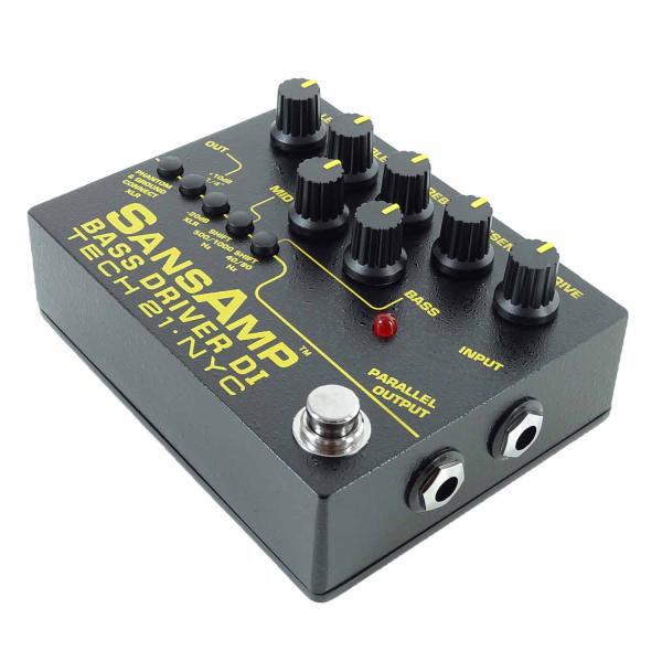 Tech21 SansAmp Bass Driver DI V2 Preamp Pedal mit XLR-Kabel