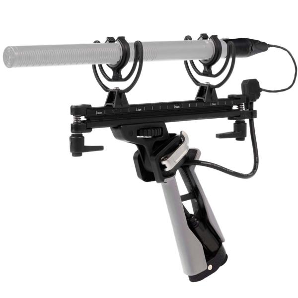 Rode NTG-2 mit Blimp Windschutz mit Kopfhörer