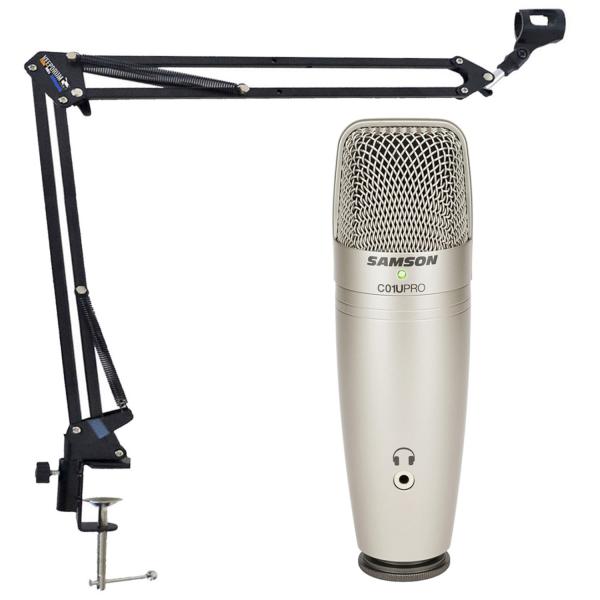 Samson C01U Pro USB Mikrofon mit Gelenkarm
