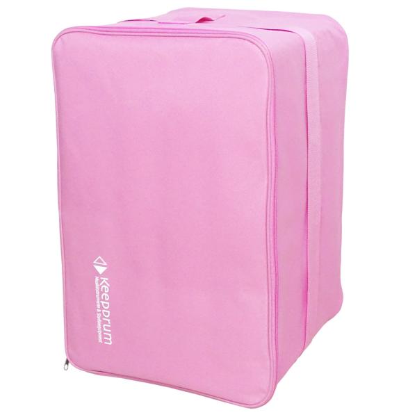Schlagwerk CP404 BLK Cajon mit Tasche Pink und Pad