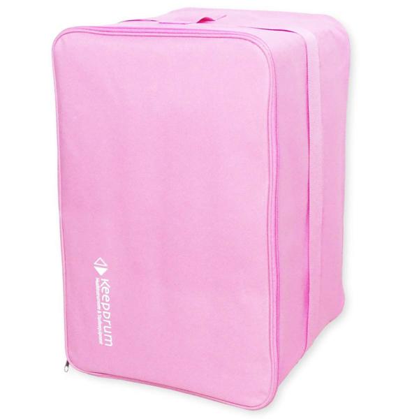 Schlagwerk CP403 BLK Cajon mit Tasche Pink und Sitzpad