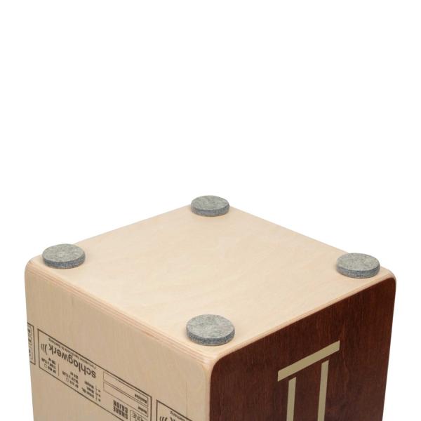 Schlagwerk CP404 RED Cajon mit Tasche u. Sitzpad