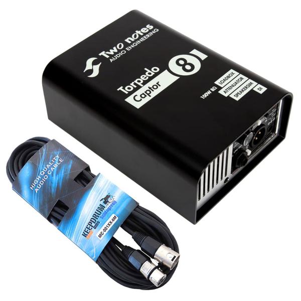 Two Notes Torpedo Captor 8 Loadbox mit XLR-Kabel