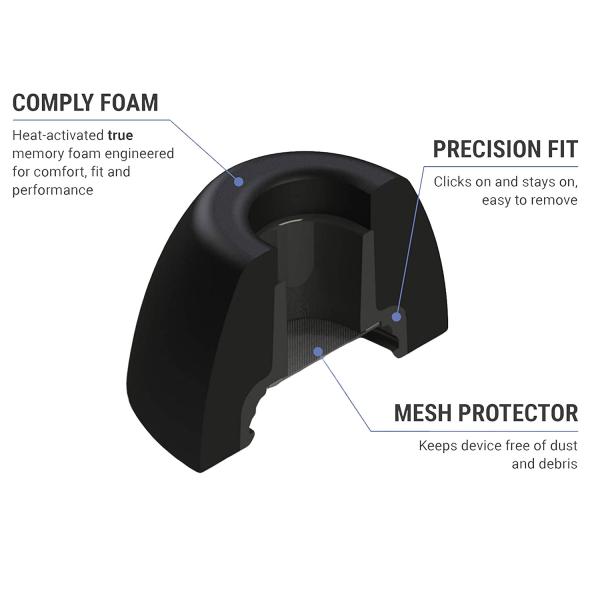 Comply 2.0 Ohrstöpsel für AirPods Pro 1 und 2 Mix Size B-Ware