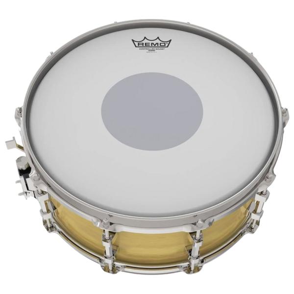 Remo CS-0114-10 Black (Dot) coated Snare Fell 14 Zoll