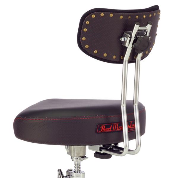 Pearl Schlagzeughocker D-3500BR mit Lehne und Sticks