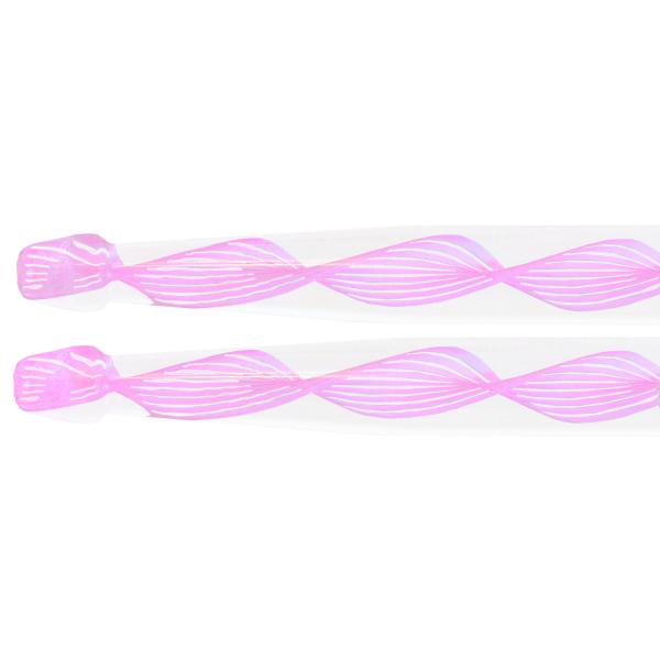 keepdrum DA-P Acryl Drumsticks 5B transparent 1 Paar Pink