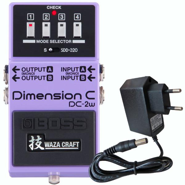 Boss DC-2w Dimension C Waza Effektpedal mit Netzteil
