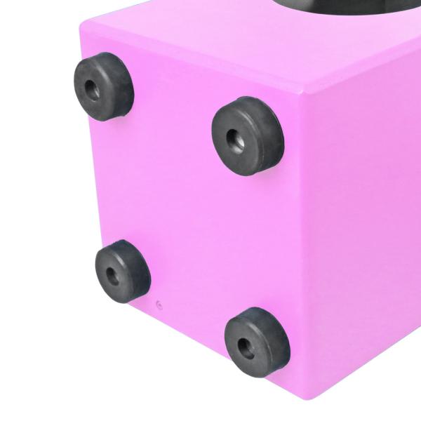 keepdrum Junior Cajon Pink mit Tasche mit Sitzpad Pink