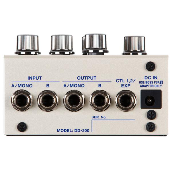 Boss DD-200 Digital Delay mit BMIDI-1-35 mitPatchkabel