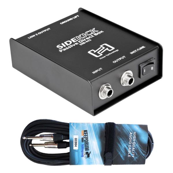 Hosa DIB-443 Sidekick DI-Box mit Klinkenkabel