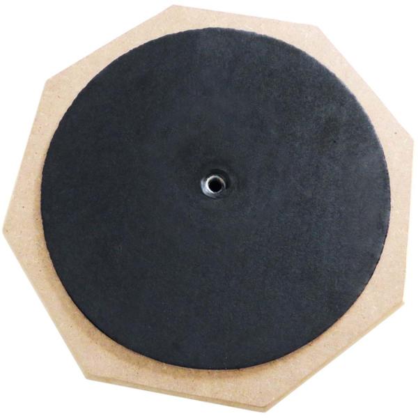 keepdrum DP-BL8 Practice Pad Blau mit Pad-Ständer