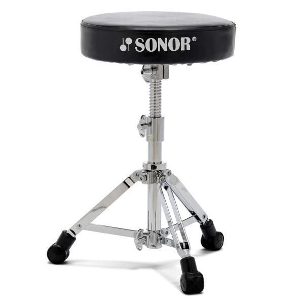 Sonor Schlagzeug Hocker DT 2000 mit Schlagzeugstöcken