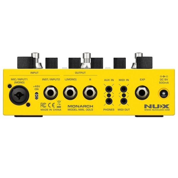 Nux Effektgerät Dual Loop Stereo Looper-Pedal mit Kabel