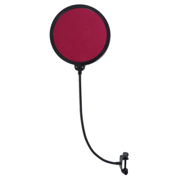 keepdrum EMH019RD Mikrofon-Popschutz Rot