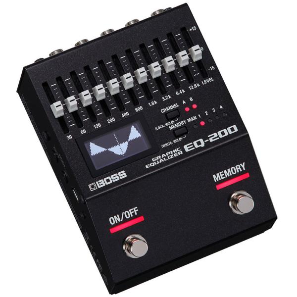 Boss EQ-200 graphischer Equalizer mit Netzteil 9V