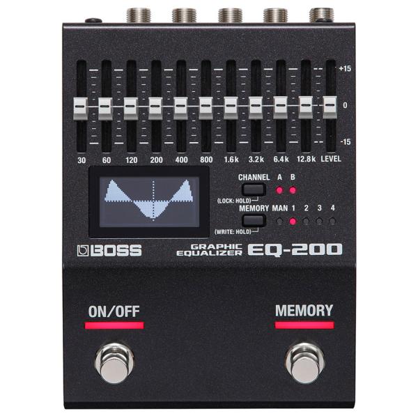 Boss EQ-200 graphischer Equalizer mit Netzteil 9V