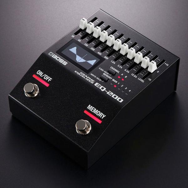 Boss EQ-200 graphischer Equalizer mit Netzteil 9V