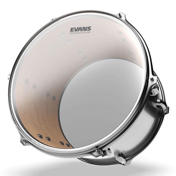 Evans ETP-G2CLR-F Clear Fell Set Fusion mit Damper Pads